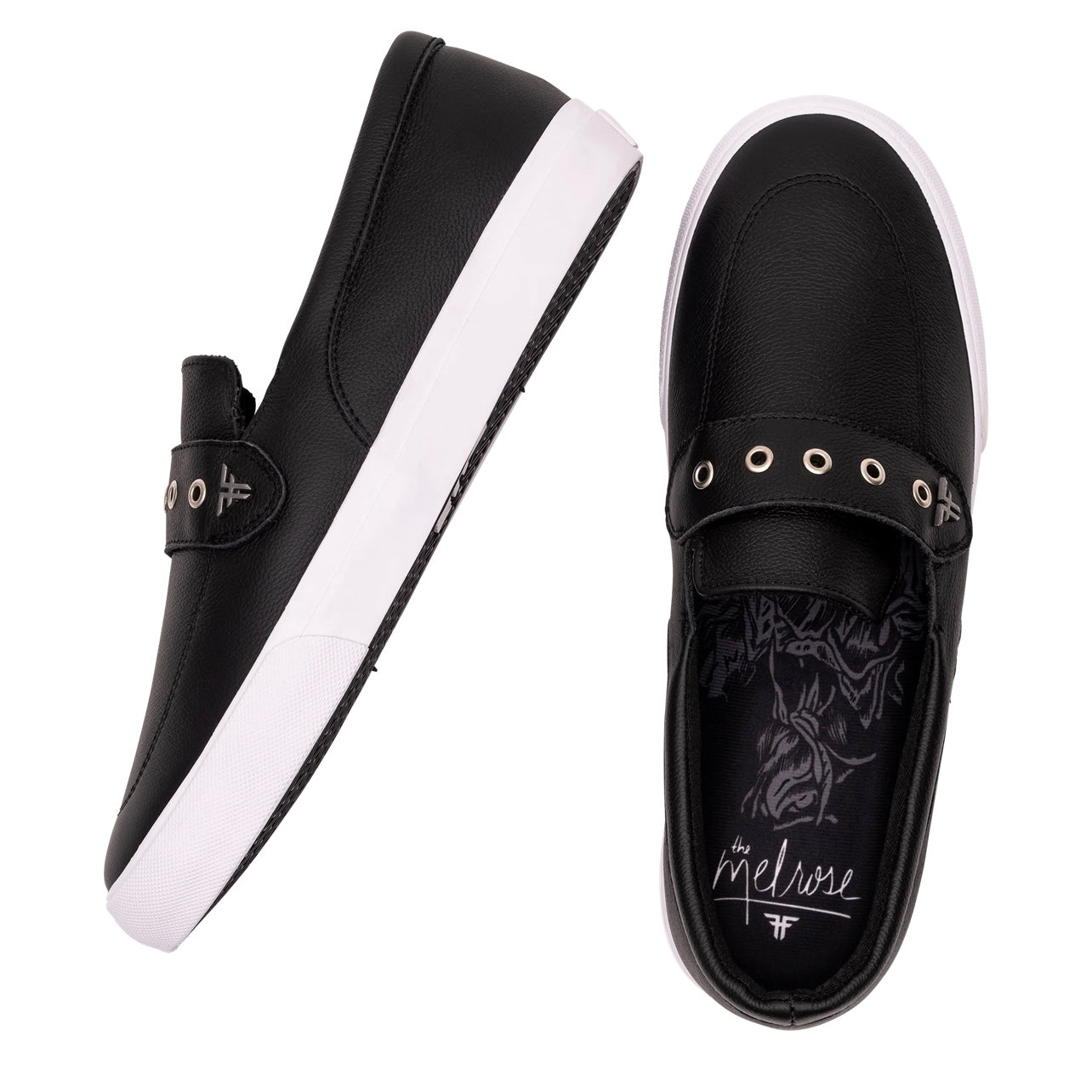 Fallen Melrose Black/White