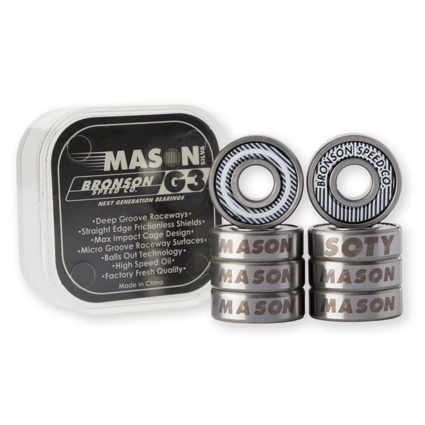 Bronson Speed Co. G3 Mason Silva Pro Bearings