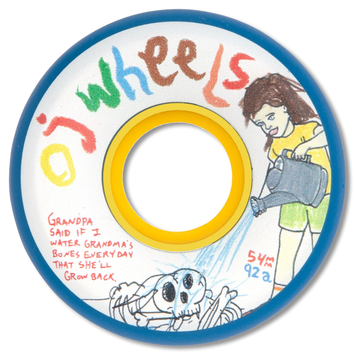 OJ Wheels Porous Walker Grandmas Keyframe Blue 92a