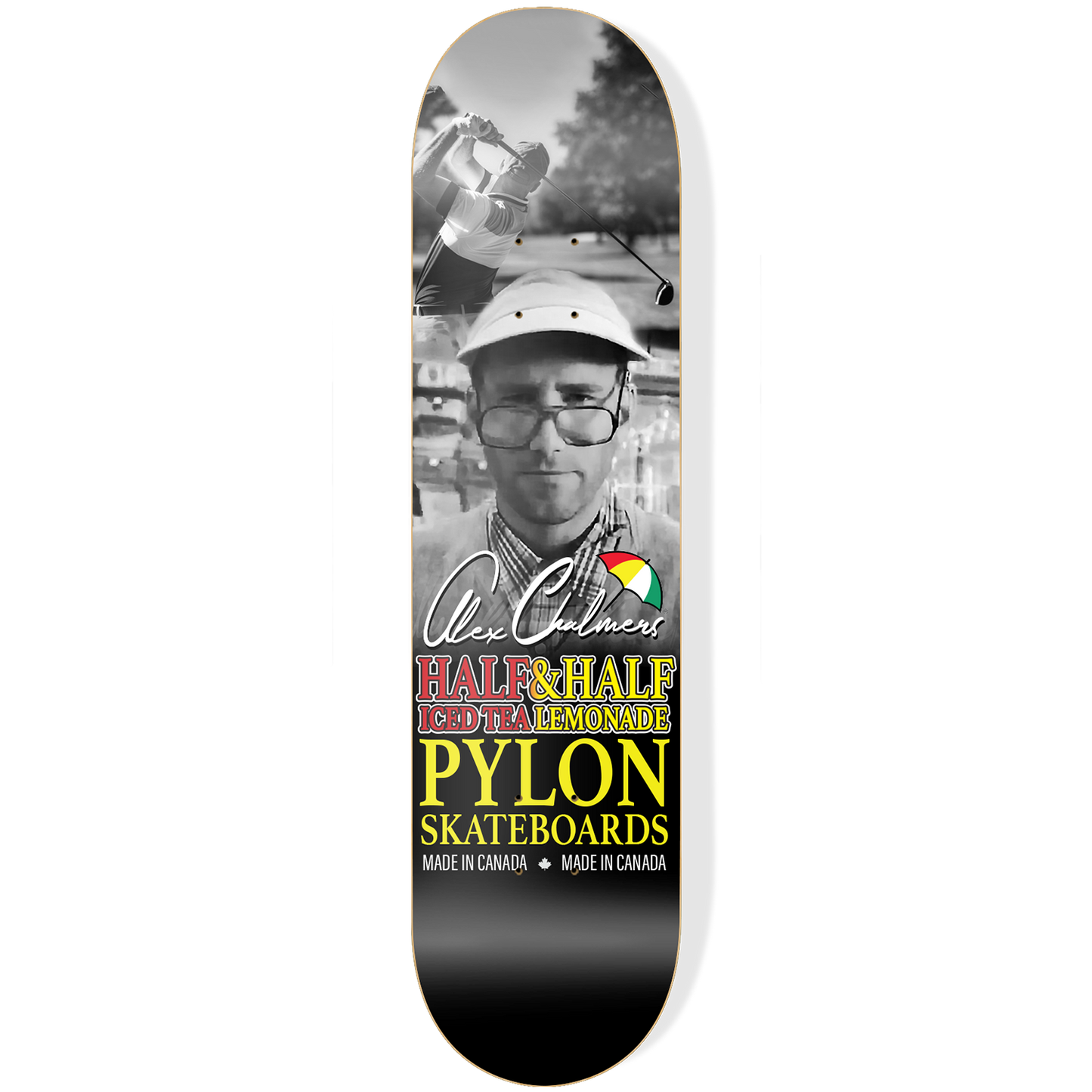Pylon Skateboards Chalmers Half & Half Deck
