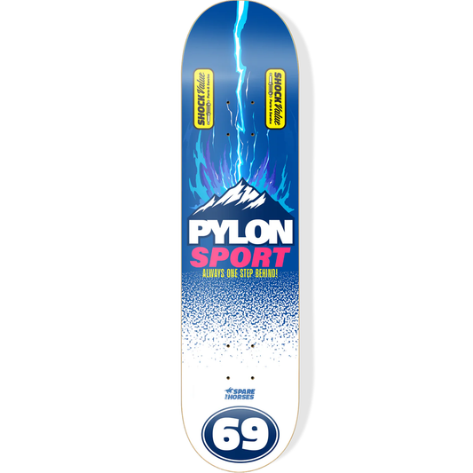 Pylon Skateboards Lightning Deck 8"
