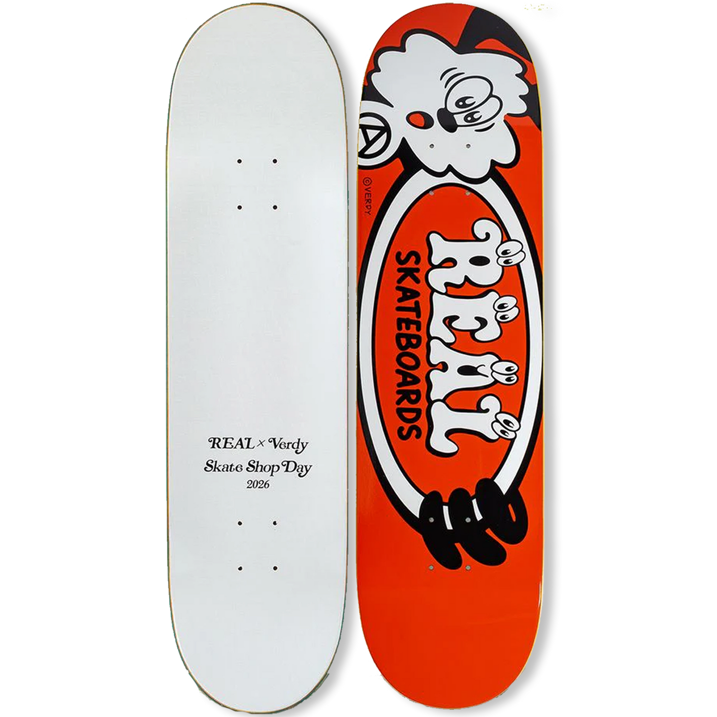 REAL Skate Shop Day 2026 Verdy Oval Deck