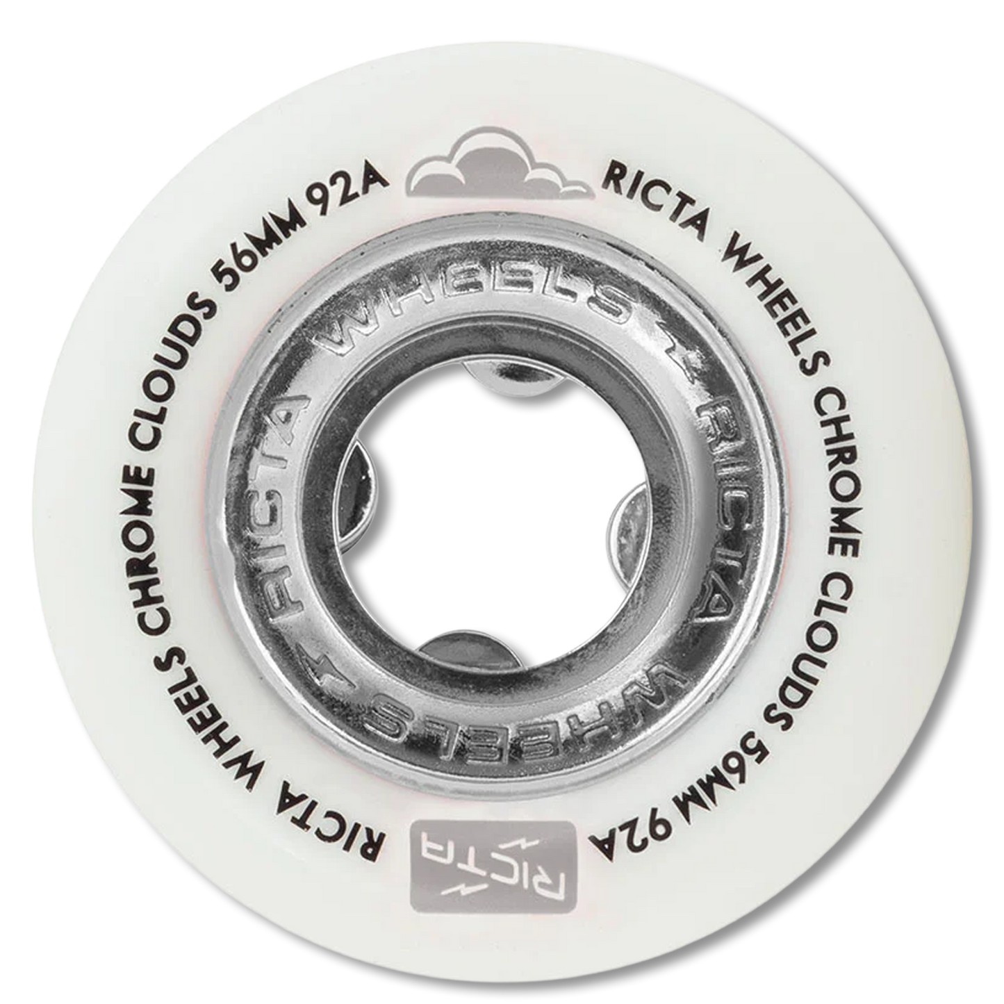 Ricta Wheels Chrome Clouds Black 92a
