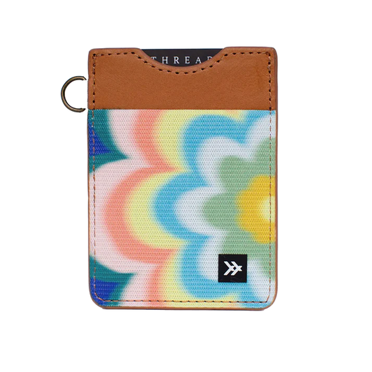 Thread Wallets Vertical Wallet - Daisy Haze