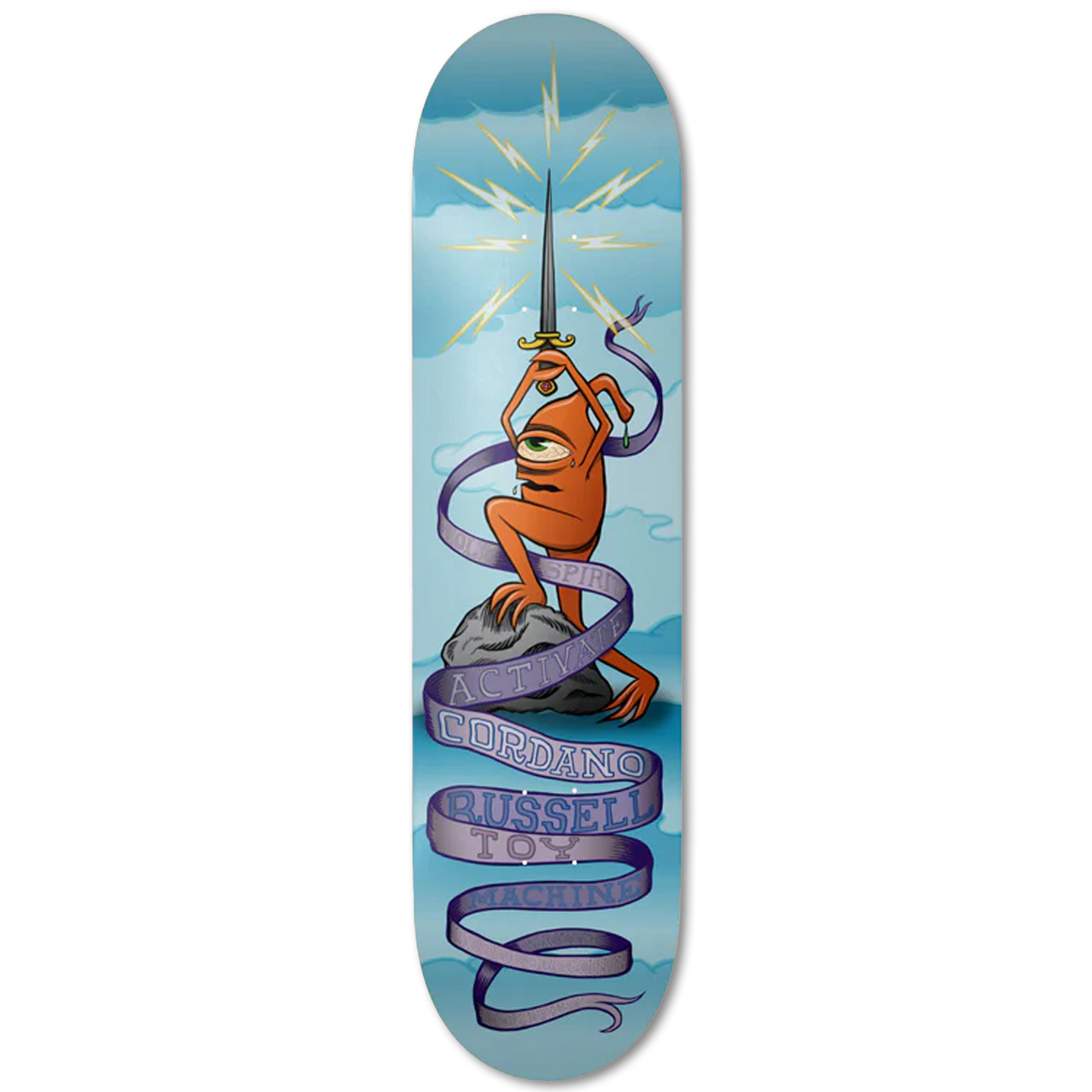 Toy Machine Cordano Russell Activate 8.25" Deck