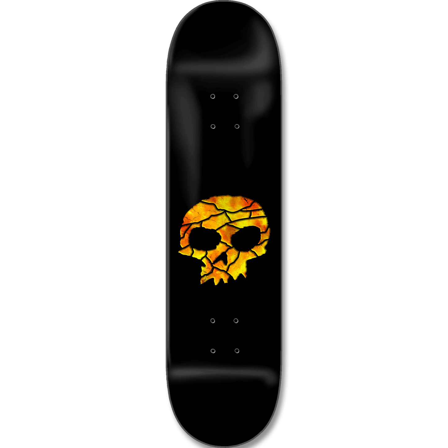 Zero Stained Glass Single Skull Deck (Yellow)
