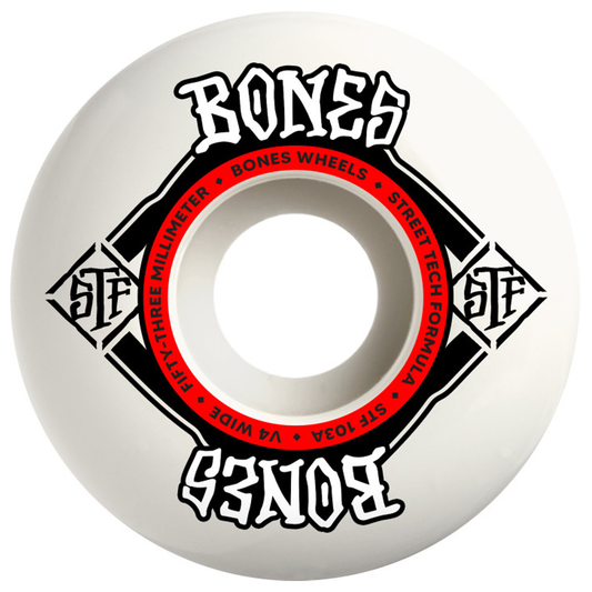 Bones Wheels STF V4 Retros 53mm 103A