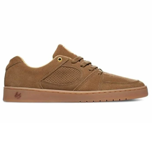 éS Accel Slim Skate Shoes - Brown / Gum