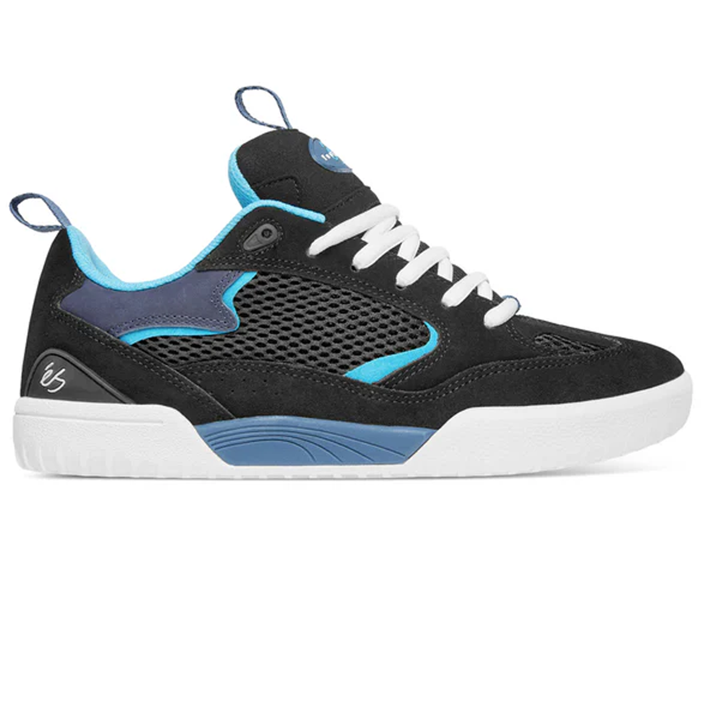 éS Quattro Skate Shoes - Black / Blue