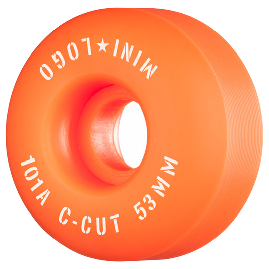 Mini Logo Wheels C-Cut 101A Orange