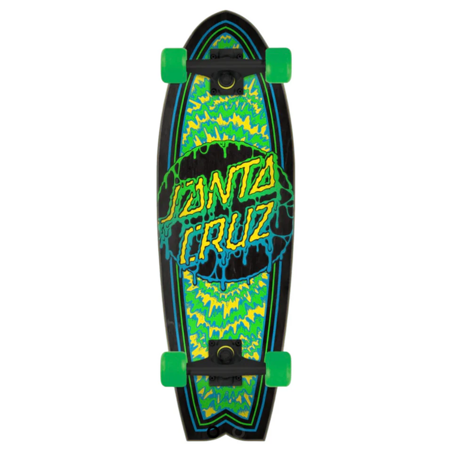 Santa Cruz Toxic Dot 8.8" x 27.7" Shark Cruzer