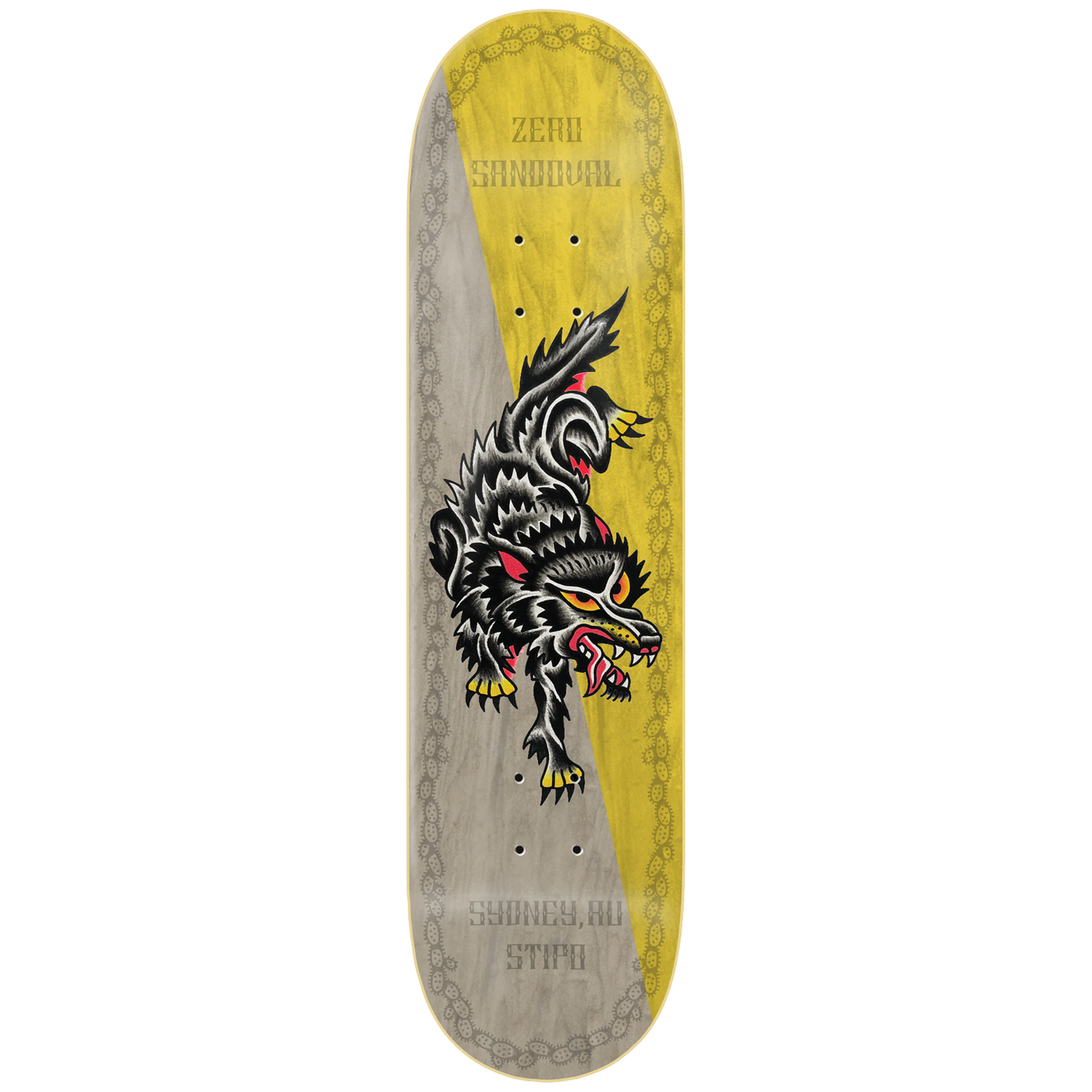 Zero TOMMY SANDOVAL PRO-MODEL Deck - STIPO 8.375"