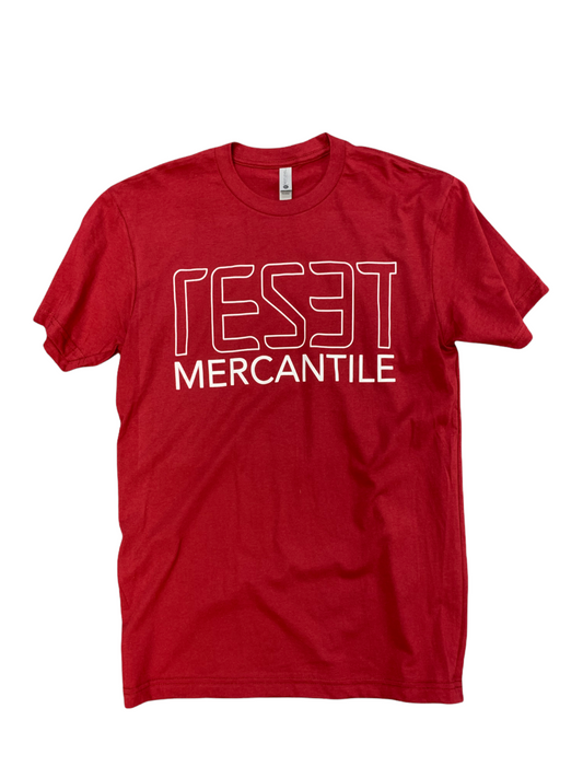 Reset Flagship Tee Crimson