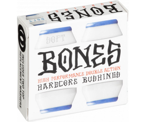 Bones Bushings Blue/White (Soft)