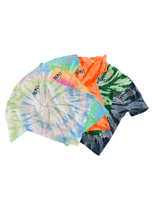 Reset Mercantile Thunderstruck Tie Dye Tee