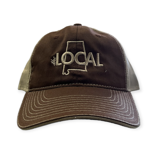 The Local State Sillywet Trucker Hat Brown/Khaki