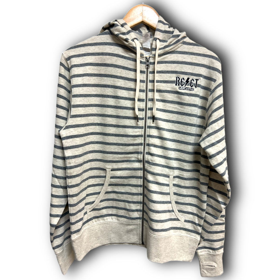 Reset Thunderstruck Striped Hoodie
