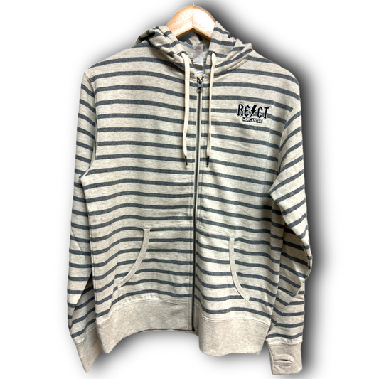 Reset Thunderstruck Striped Hoodie