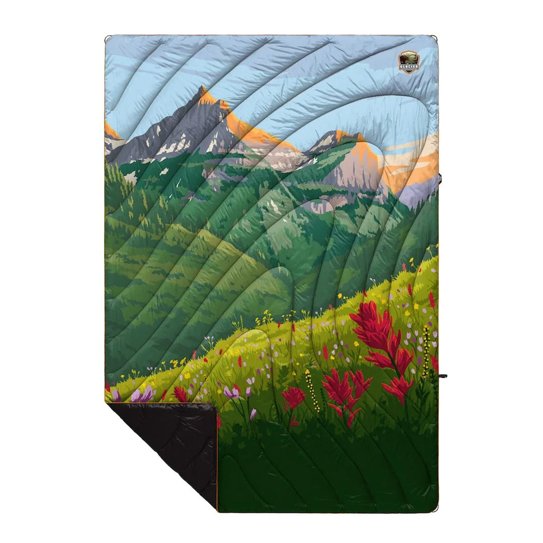 Rumpl Original Puffy Blanket - Glacier National Park