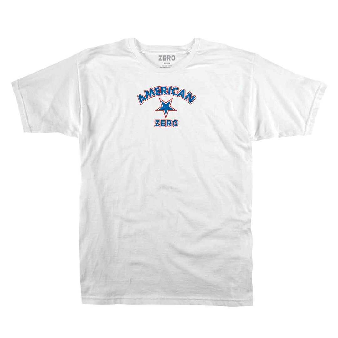 Zero American Zero Short Sleeve Tee White