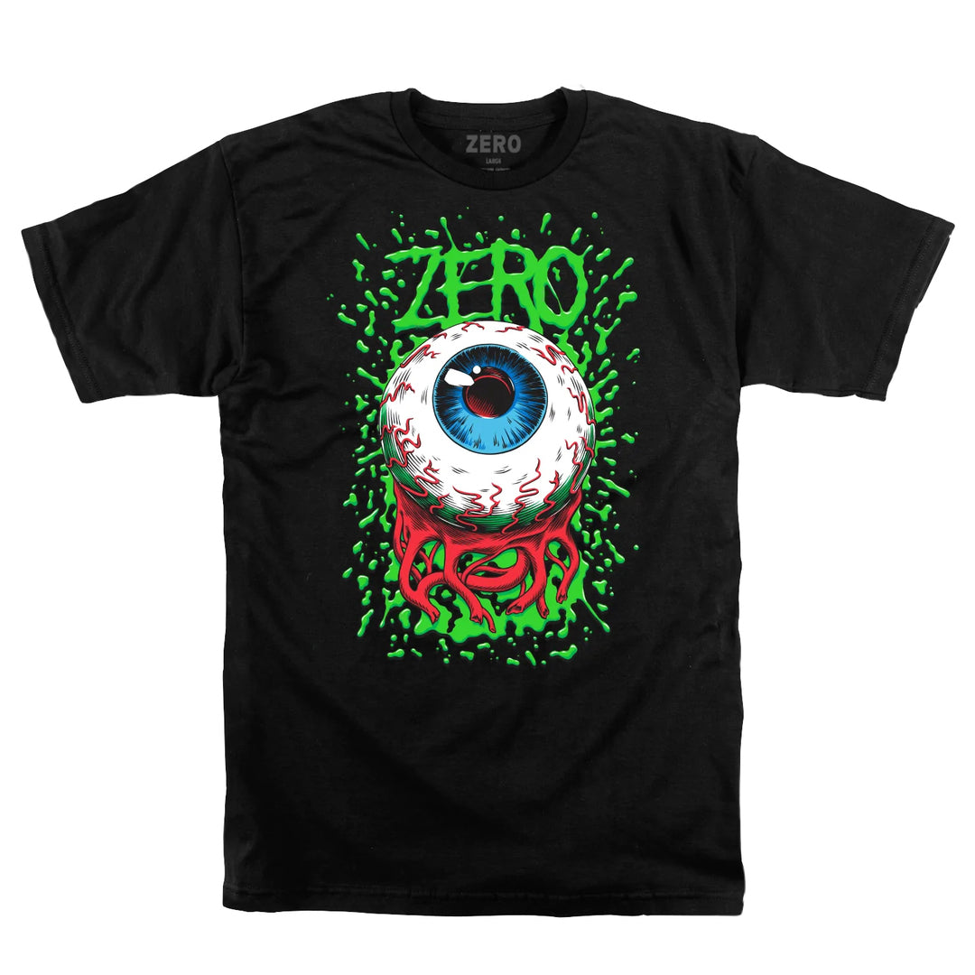 Zero Bloodshot Short Sleeve Tee Black