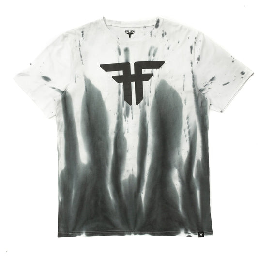 Fallen Trademark Tee Black / Acid Wash