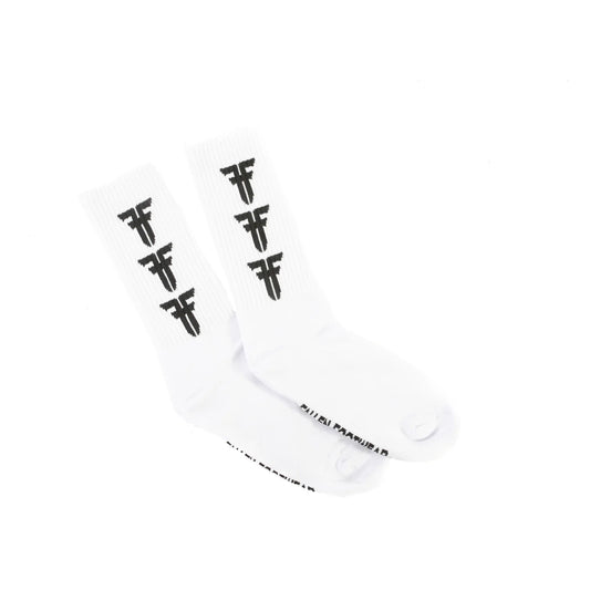 Fallen Step & Repeat Socks White/Black
