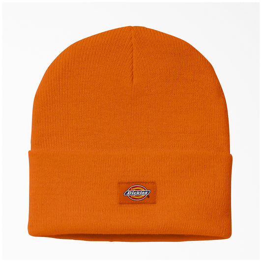 Dickies Cuffed Knit Beanie - Safety Orange
