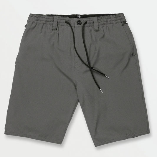 Volcom Skate Vitals Axel Elastic Waist Hybrid Shorts - Storm Cloud