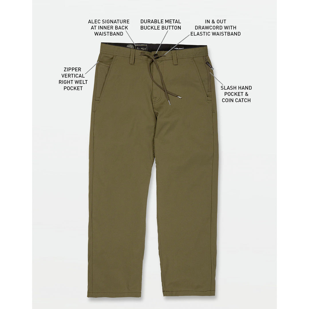 Volcom Skate Vitals Alec Majerus Pants - Winter Moss