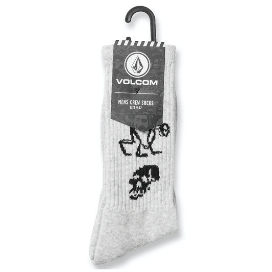 Volcom Simon Bannerot Skate Vitals Socks Charcoal