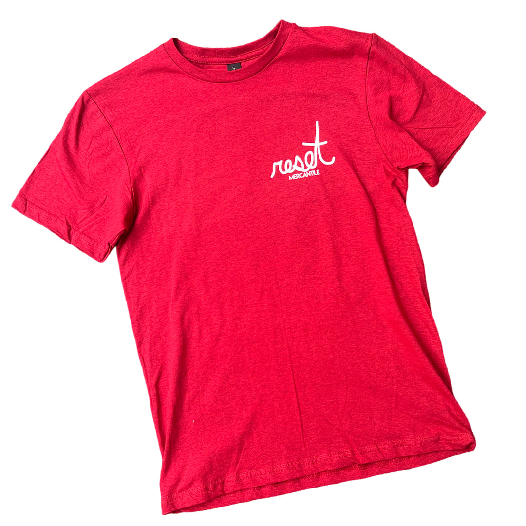 Reset Mercantile Peanut Fest Tee Red