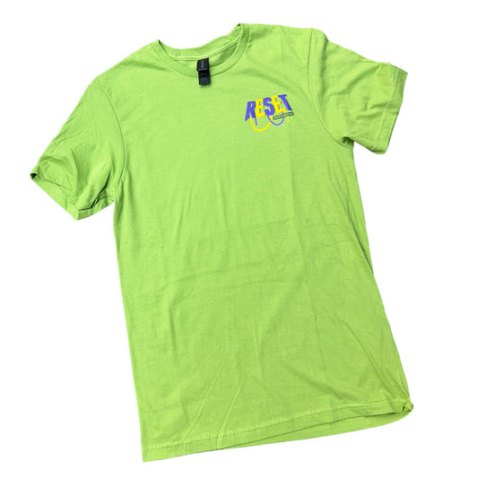Reset Mercantile Mardi Gras Tee Green