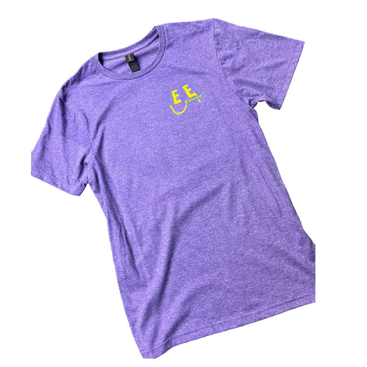 Reset Mercantile Mardi Gras Tee Purple