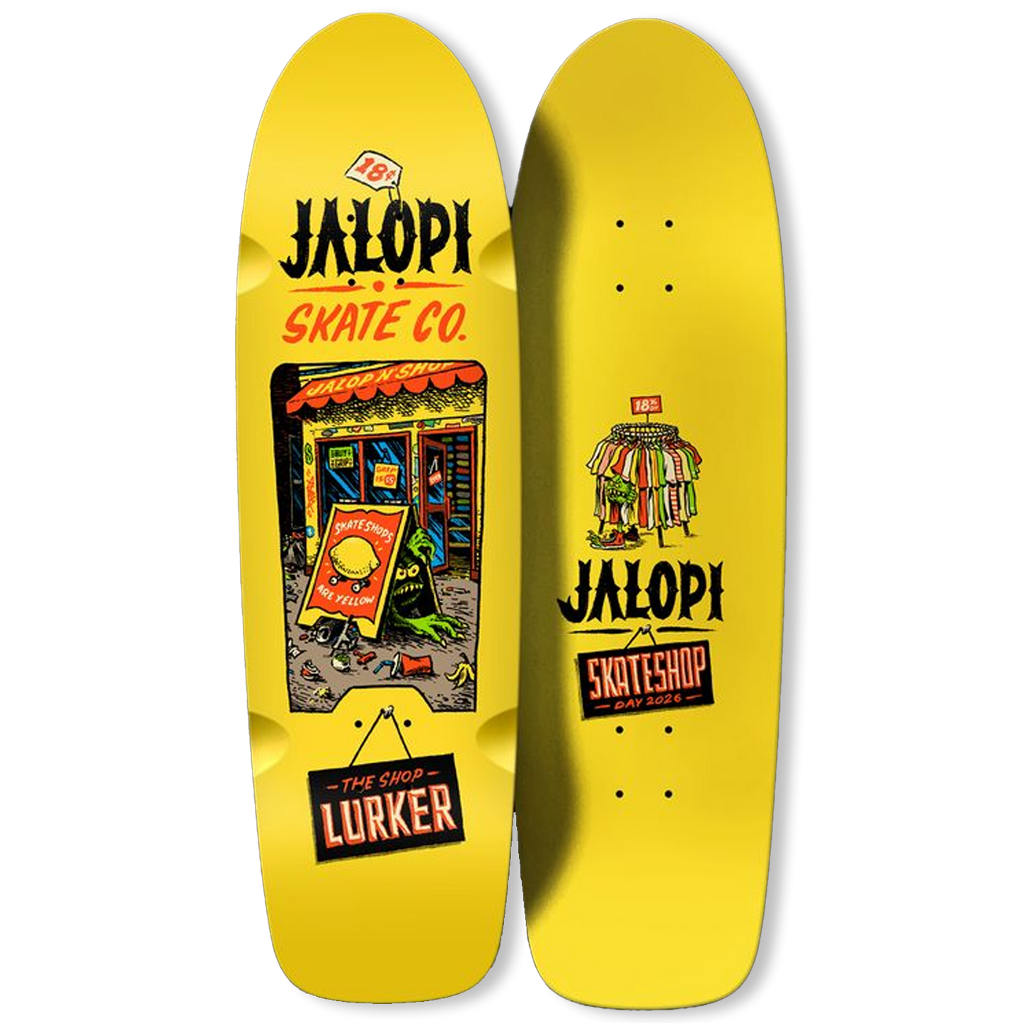 ANTIHERO Skate Shop Day 2026 Jalopi Lurker Deck