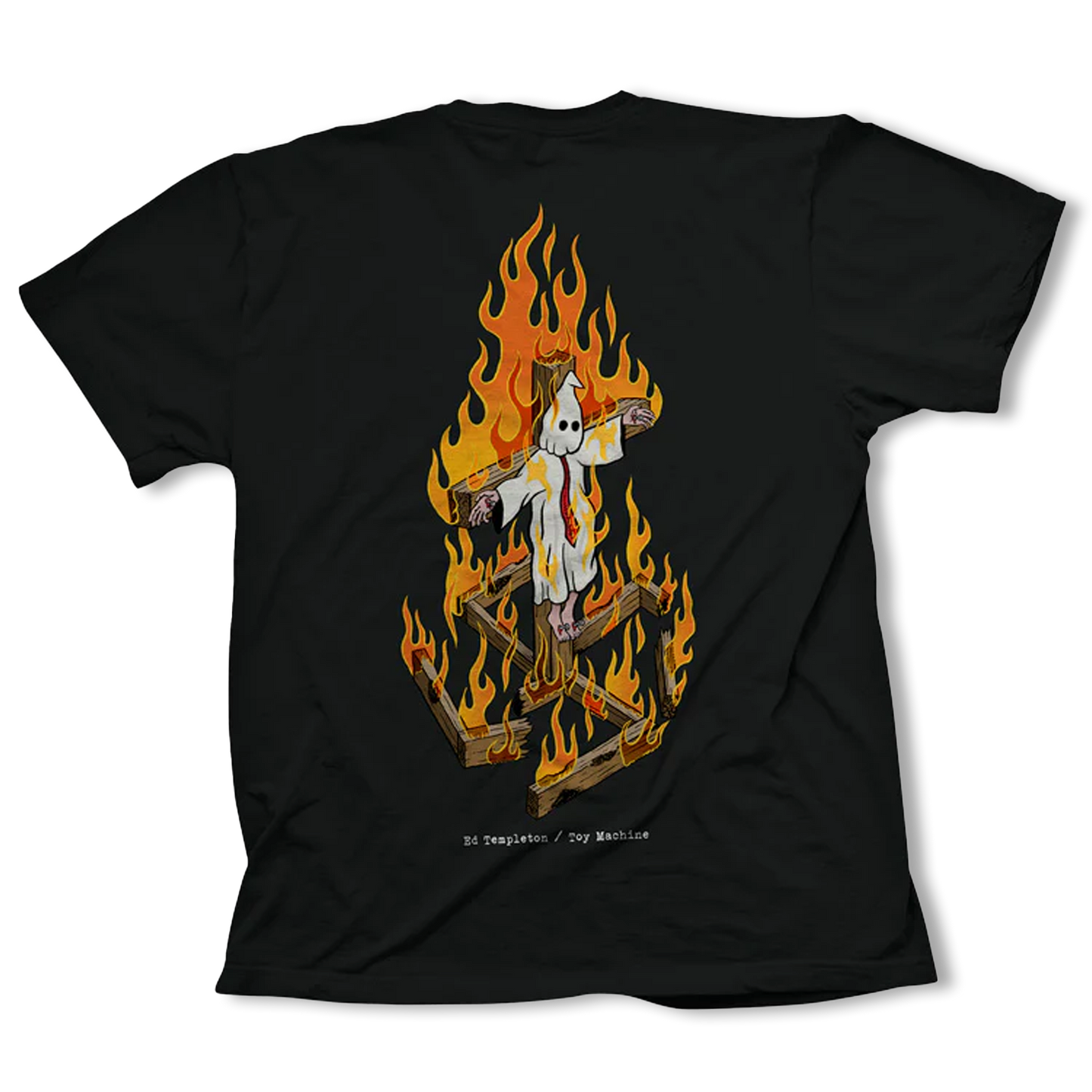Toy Machine Charred Cross Hoodie