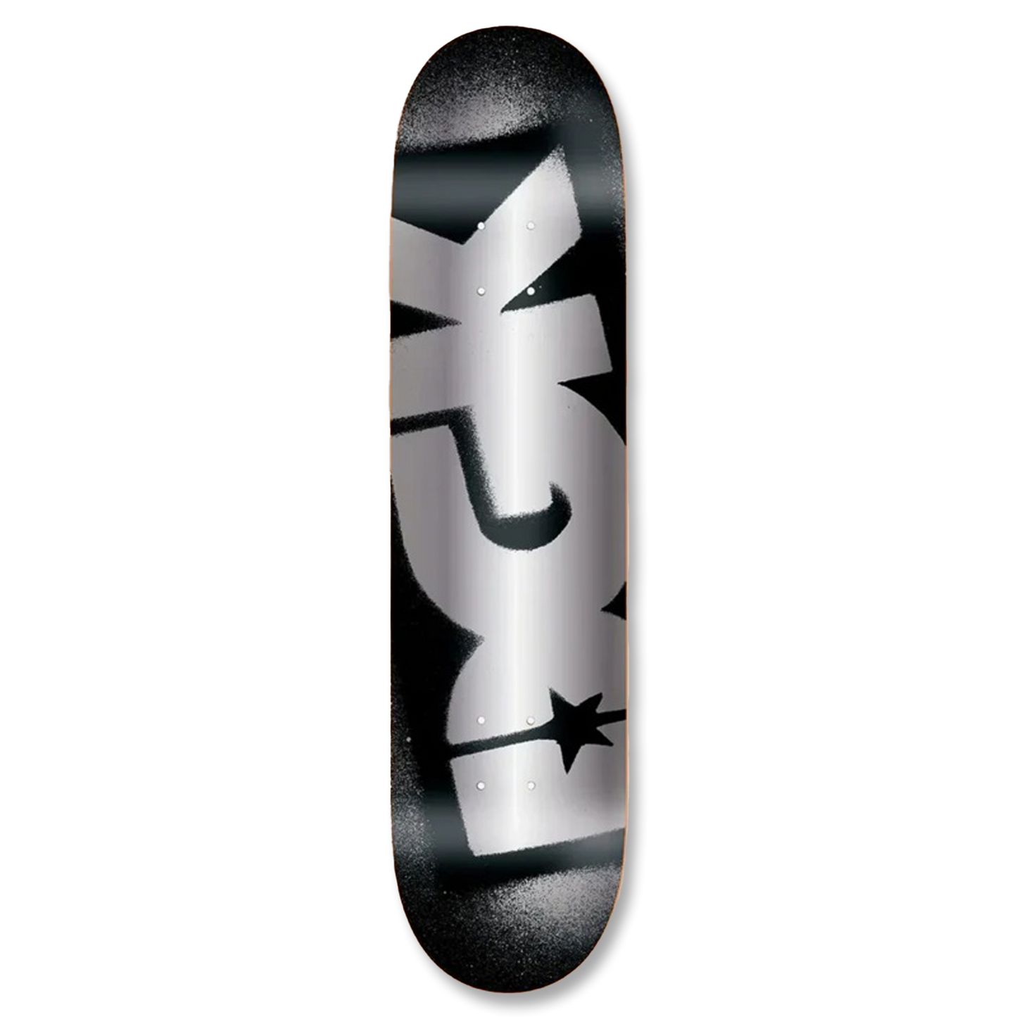 DGK O.G. Logo Deck Silver Ink