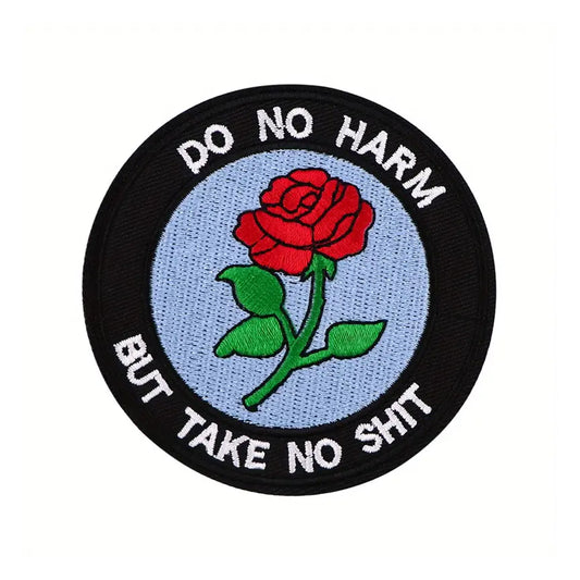 Do No Harm Embroidered Patch