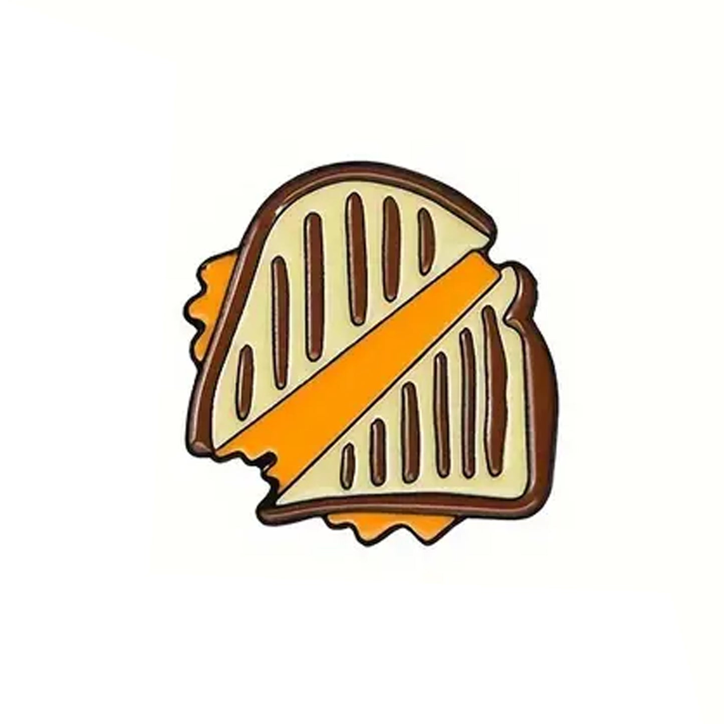 Grilled Cheese Enamel Pin