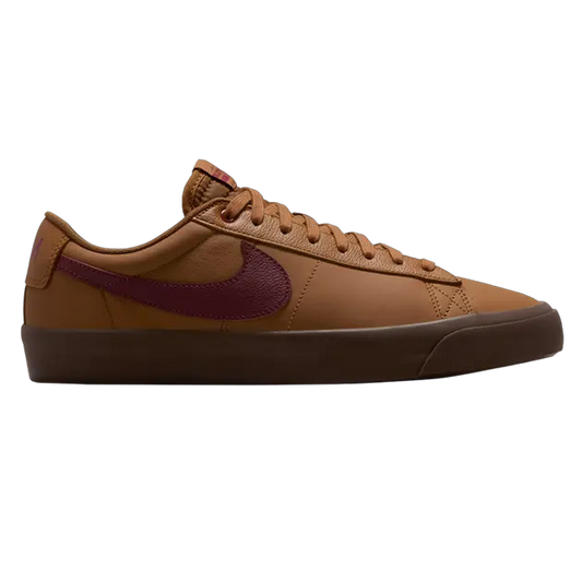 Nike SB Blazer Low Pro GT British Tan/Dark Team Red