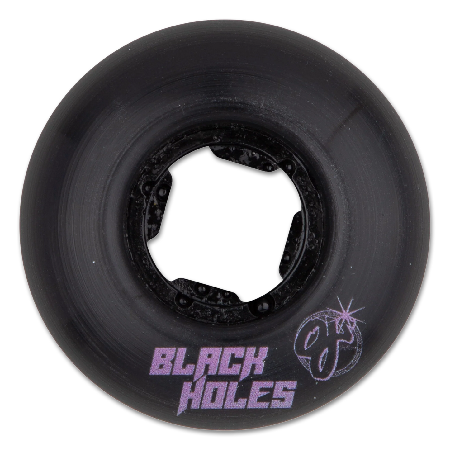OJ Wheels 45mm Black Holes Mini Chubbies Black 99a