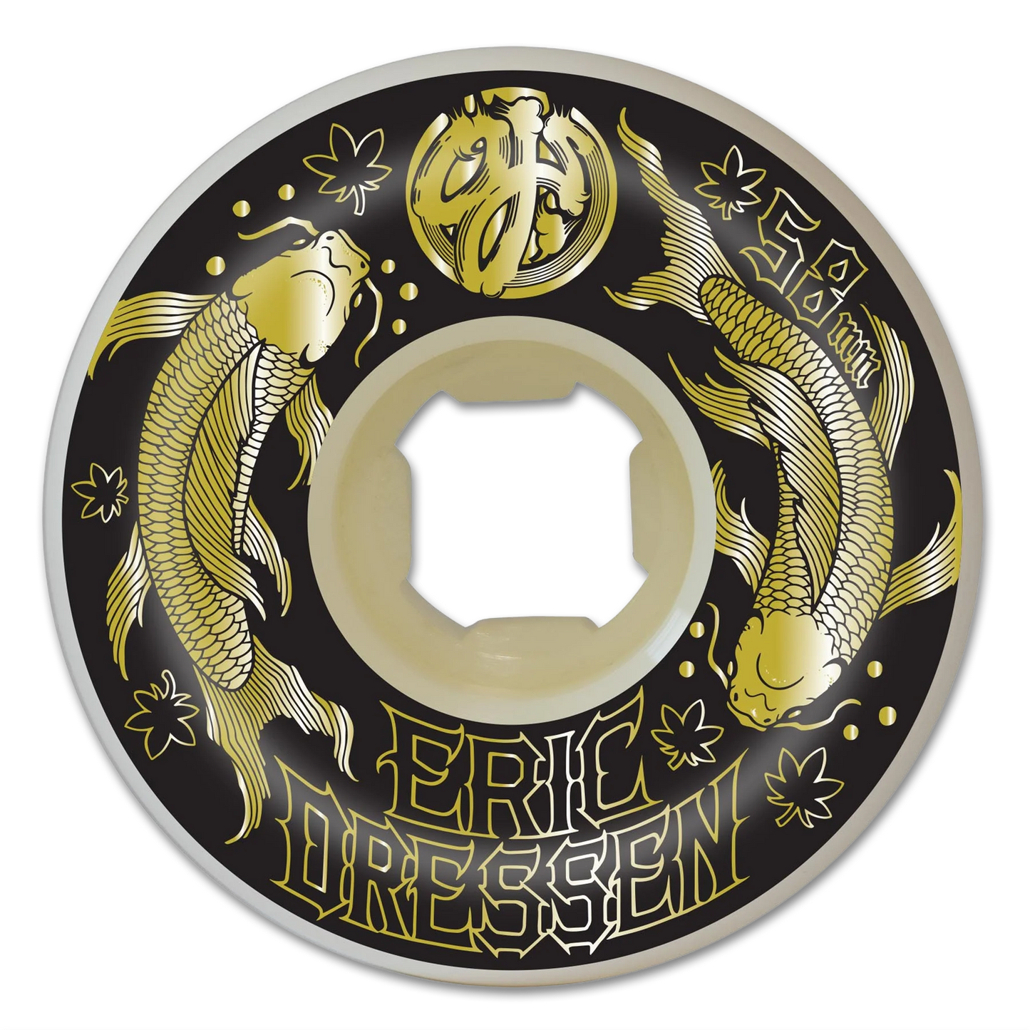 OJ Wheels 58mm Dressen Koi Gold Double Duro 101a/95a