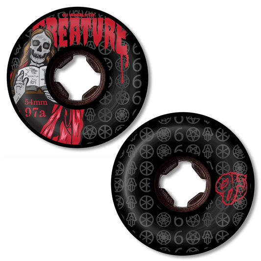 OJ Wheels The Book of OJ Bloodsuckers Black Hardline 97a