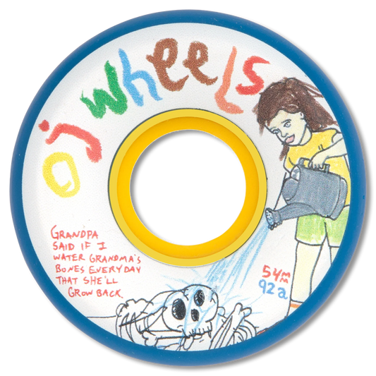 OJ Wheels Porous Walker Grandmas Keyframe Blue 92a