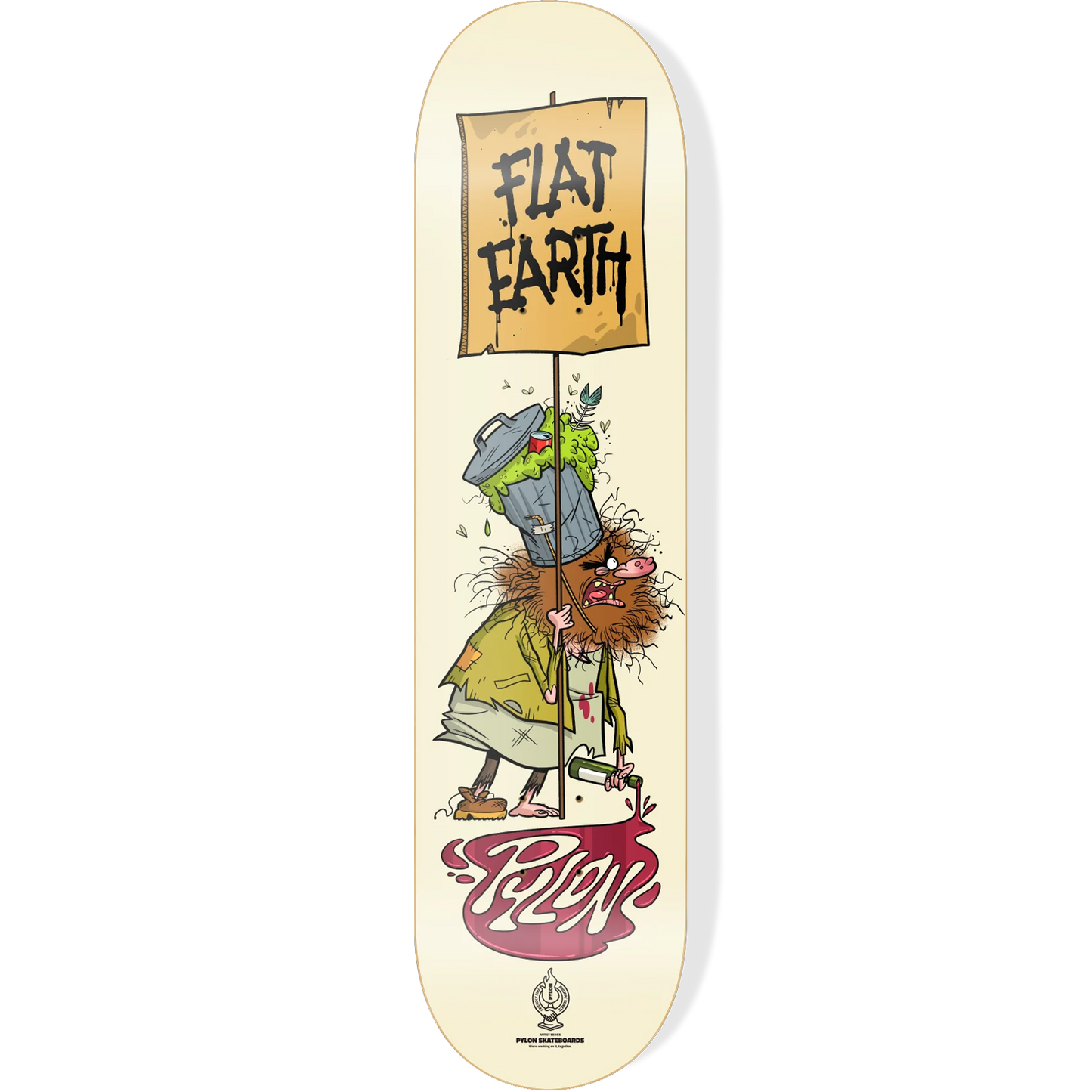 Pylon Skateboards Trashy Deck 8.38"