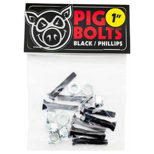 Pig Wheels Black Hardware