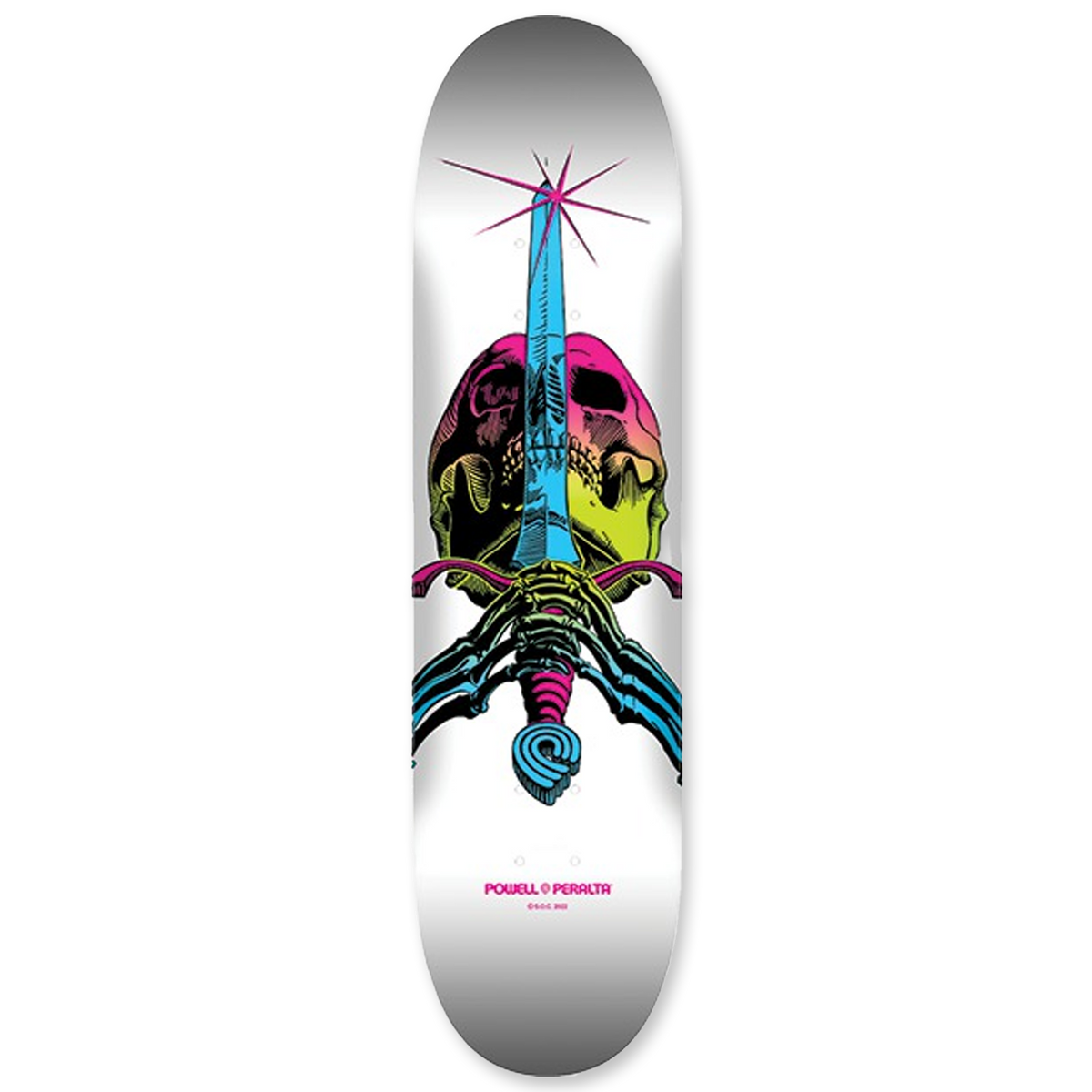 Powell Peralta Skull/Sword Fade Deck