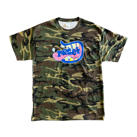 Reset Big Mouth Camo Tee