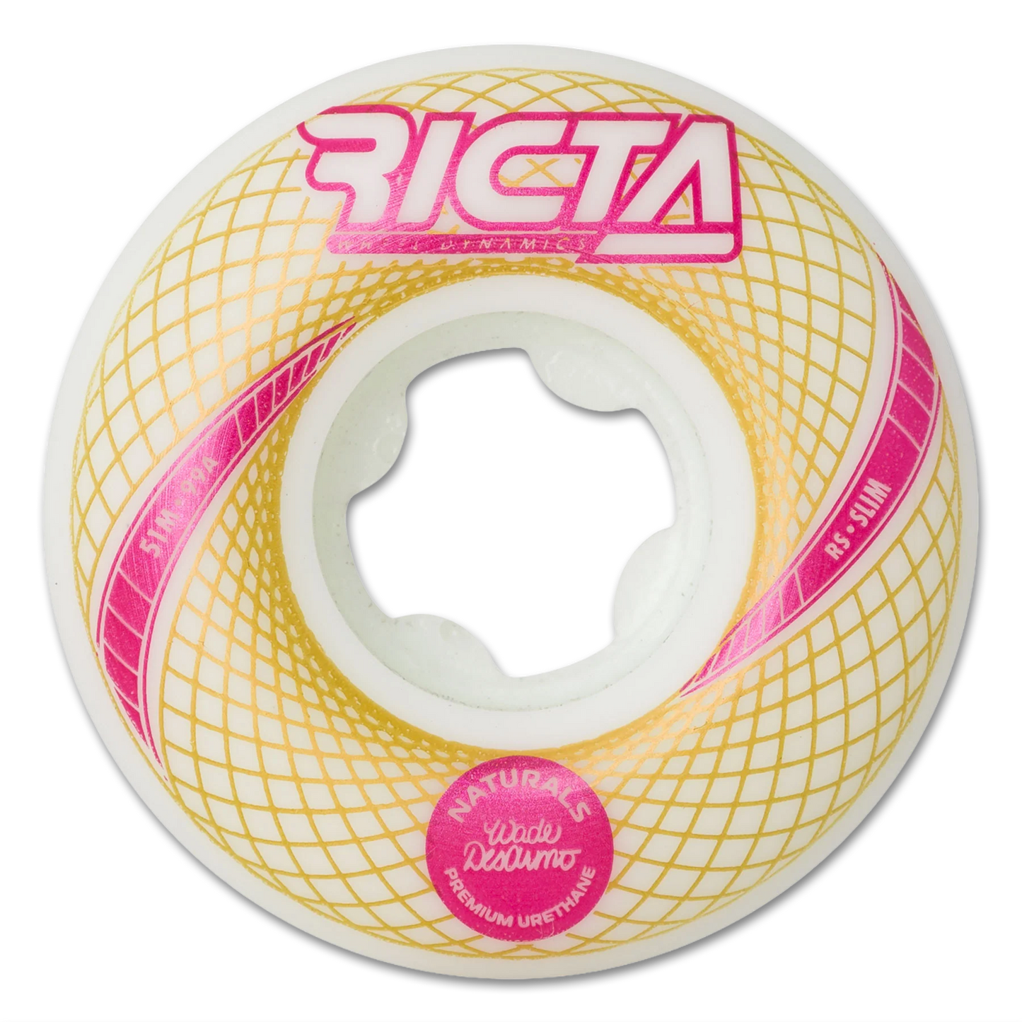 Ricta Wheels 51mm Desarmo Vortex Naturals White Slim 99a