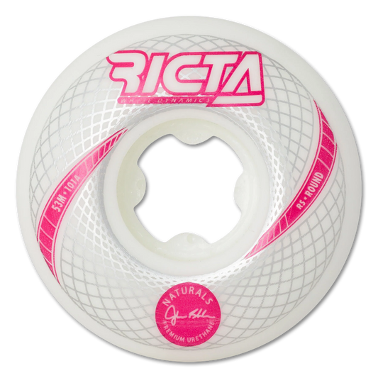 Ricta Wheels 53mm 101A Shanahan Vortex Naturals White Round